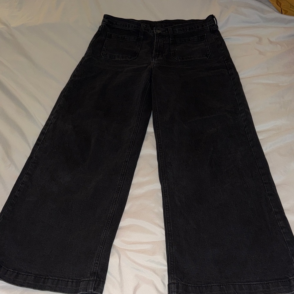 GAP Charcoal High Rise Stride Ankle